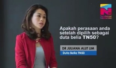 Dr Juliana as TN50 Ambassador